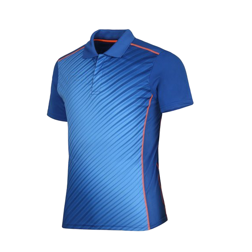 Cotton Short Sleeves Light Custom Full Sublimation Jersey Quick Dry Breathable Bowling Polo Shirts